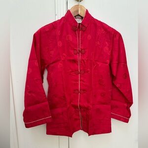 Vintage Red Traditional Chinese Jacket